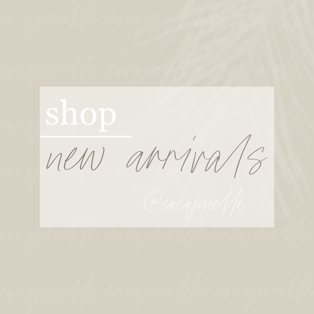 “Like” in order to be notified of NEW ARRIVALS!